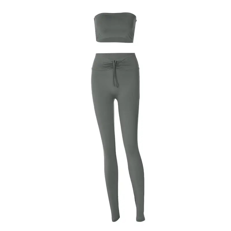 Conjunto de Top Tubo SlimFit - Conjunto de Ropa Elegante y Versátil
