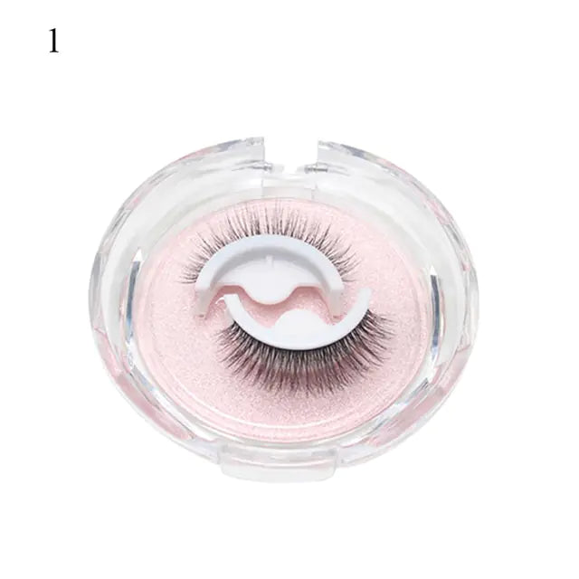 Self-Adhesive False Eyelashes for Effortless Beauty