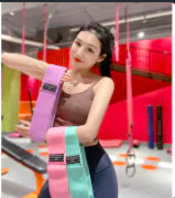 Rubber Elastic Squat for Home Fitness and Yoga