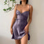 Vestido Mini A-line Sin Mangas Rojo Elegante para Mujeres