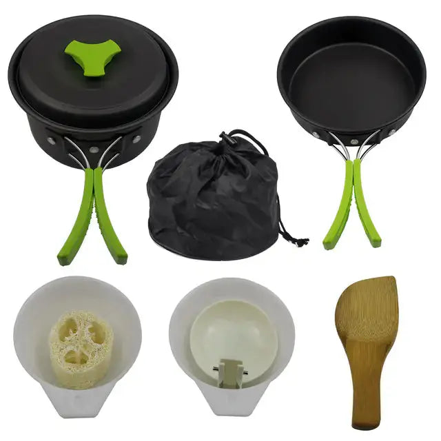 Kit de Utensilios de Camping Premium para Exterior