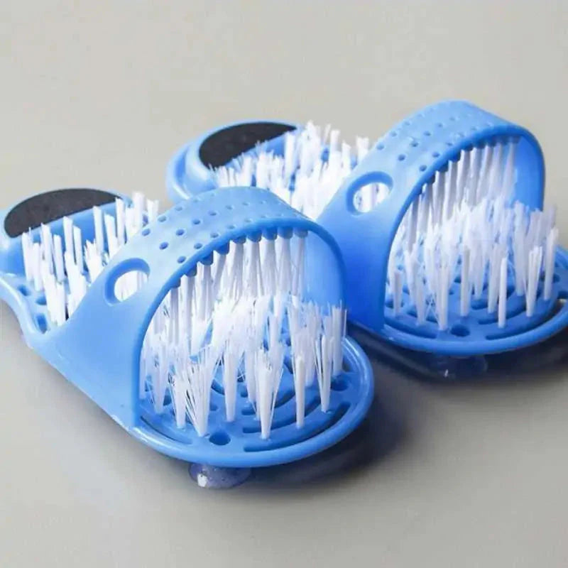 Brosse de nettoyage des pieds premium avec chausson pour un entretien sans effort
