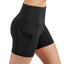 Shorts de sport taille haute Jolie de JupiterGear avec poches