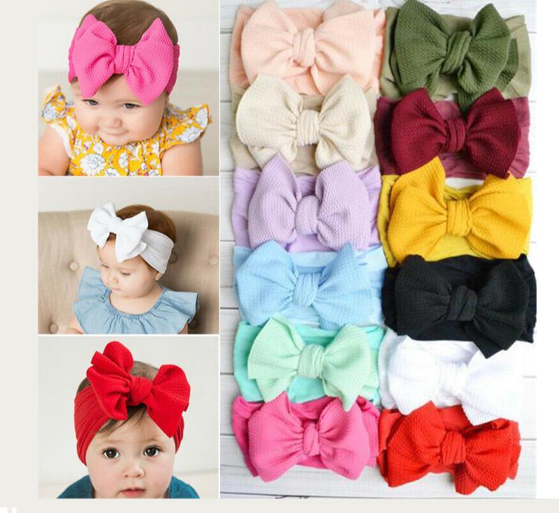 Bandeau avec Nœud Mignon pour Nourrissons et Filles
