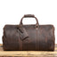 Men's First Layer Cowhide Travel Duffel Bag
