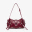 Edgy Y2K Single-Shoulder Commuter Crossbody Bag