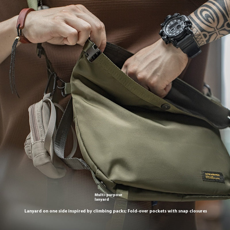 Premium Outdoor Multifunctional Shoulder Messenger Bag for Men