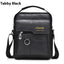 Sac messager pour homme premium - Sac bandoulière en PU cuir élégant