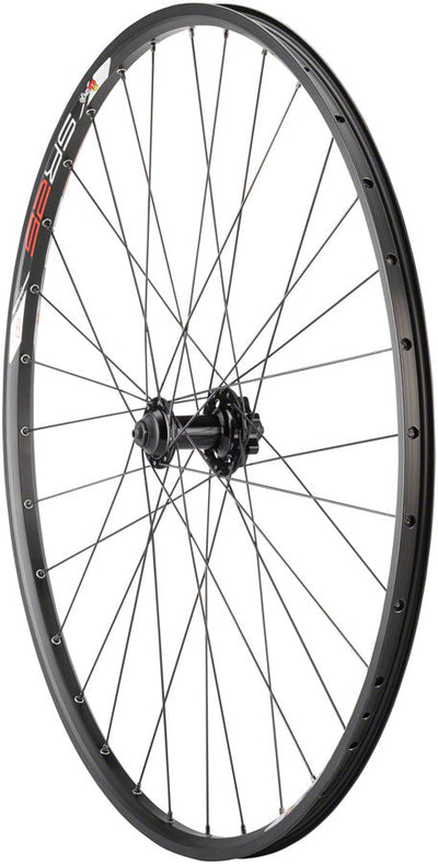 Quality Double Wall Series Disc Front Wheel - 29" QR x 100mm 6-Bolt Black