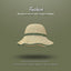 Beach Green Sun Hat - Stylish & Foldable for Summer