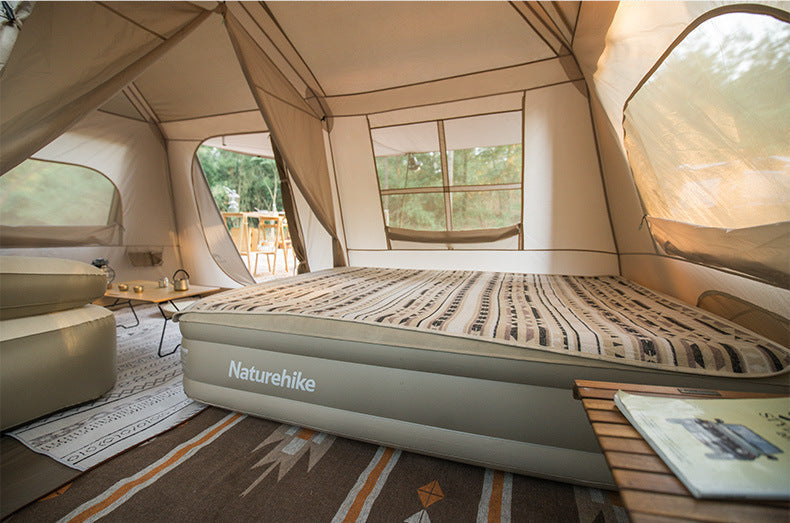 Camping Outside Two Rooms One Hall Ridge Automatic Tent Waterproof - Korvel