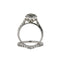 1.30ct Diamond Engagement Ring Set in 10KT White Gold
