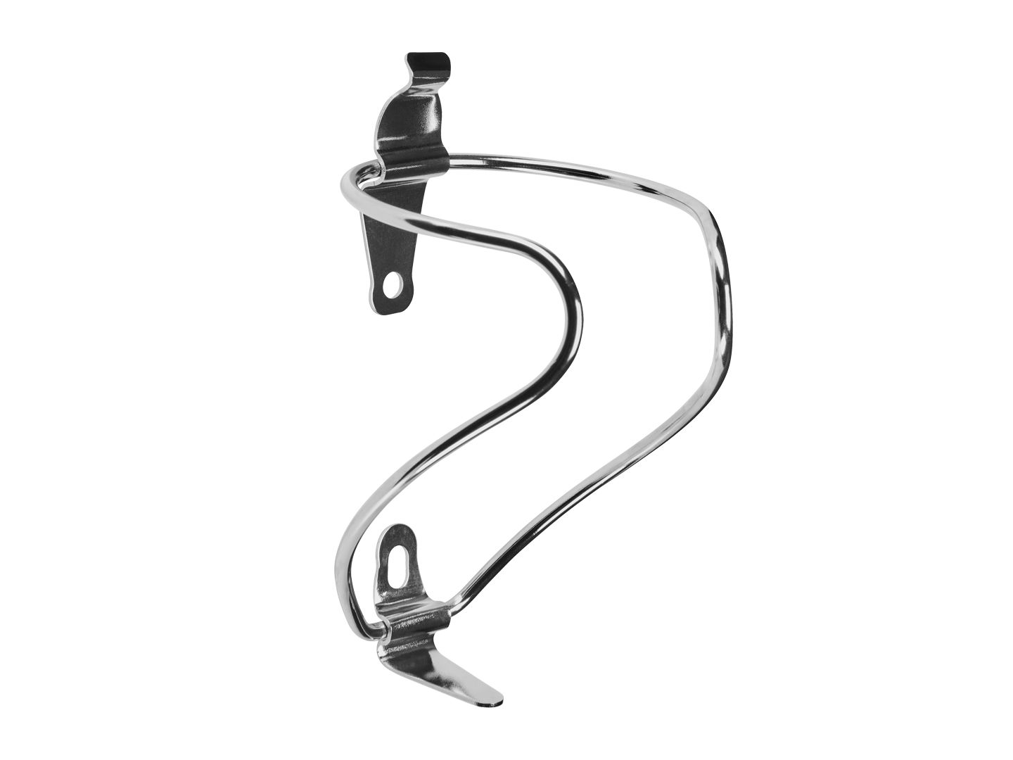 Support de bouteille en argent poli Electra