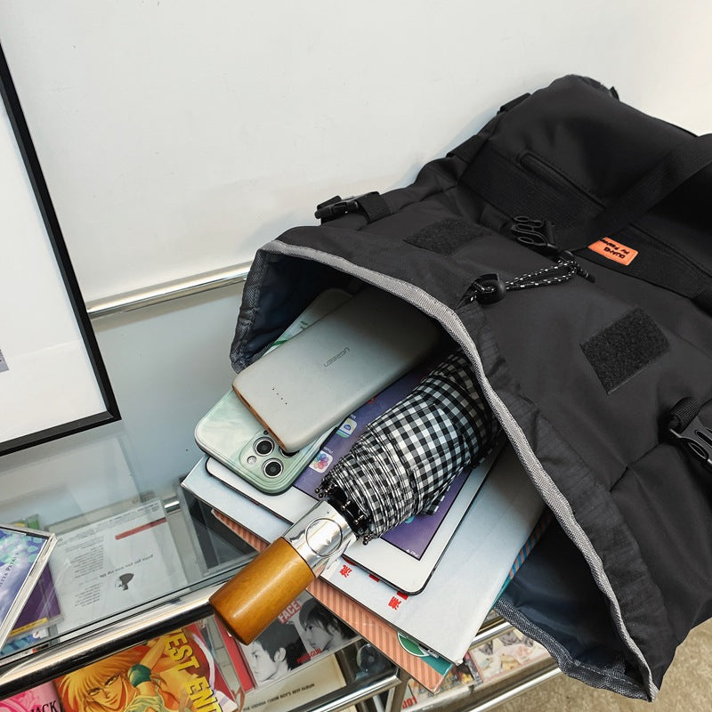 Men's Large Capacity Laptop Backpack - Trendy Workwear