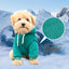 Suéter con capucha para perros elegante