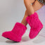 Bottes de neige Furry Middle pour femmes