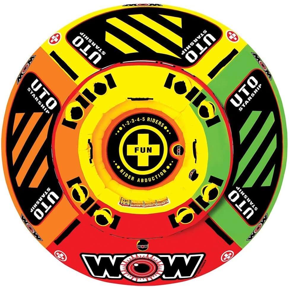 Wow Watersports UTO Starship 1-5 Person Towable Tube