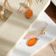 Real Alstroemeria Petal Earrings - Fairy Wings Floral Jewelry