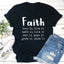 Faith Love It Live It Tee