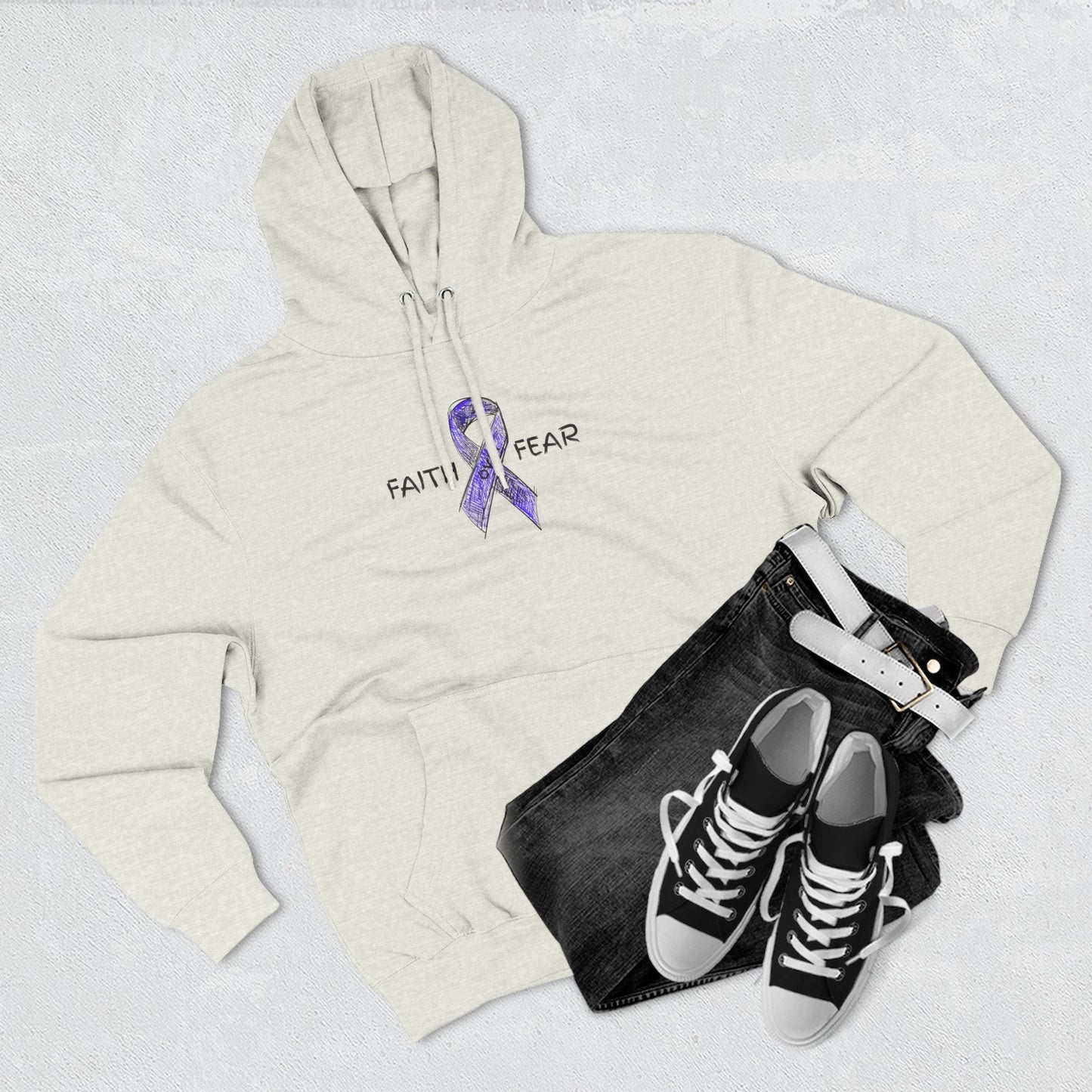 Sudadera de Conciencia sobre la Epilepsia Faith Over Fear