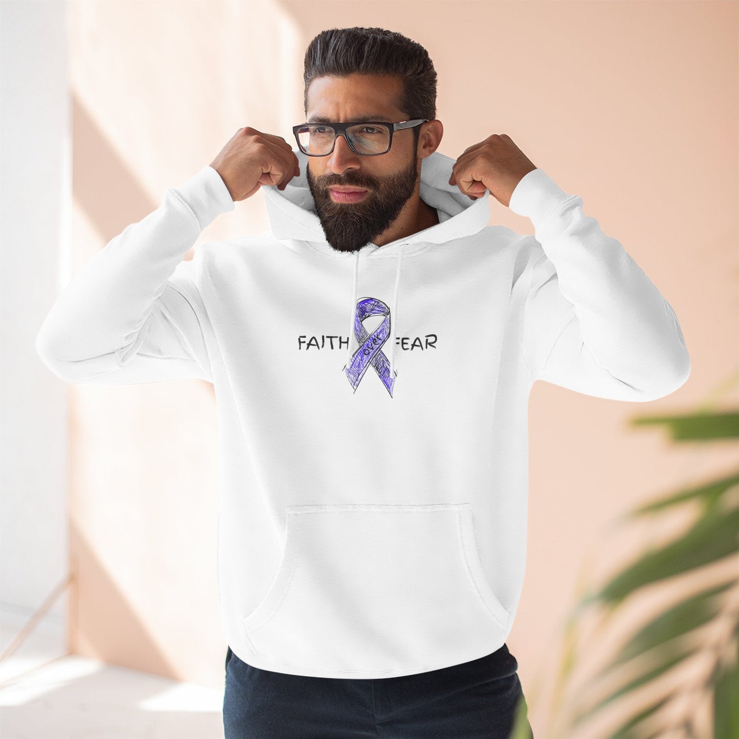 Sudadera de Conciencia sobre la Epilepsia Faith Over Fear