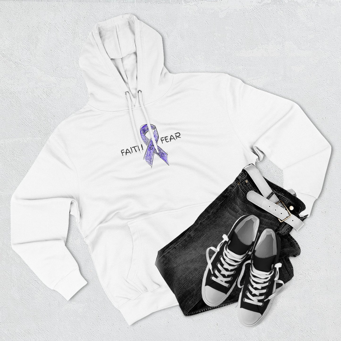 Sudadera de Conciencia sobre la Epilepsia Faith Over Fear