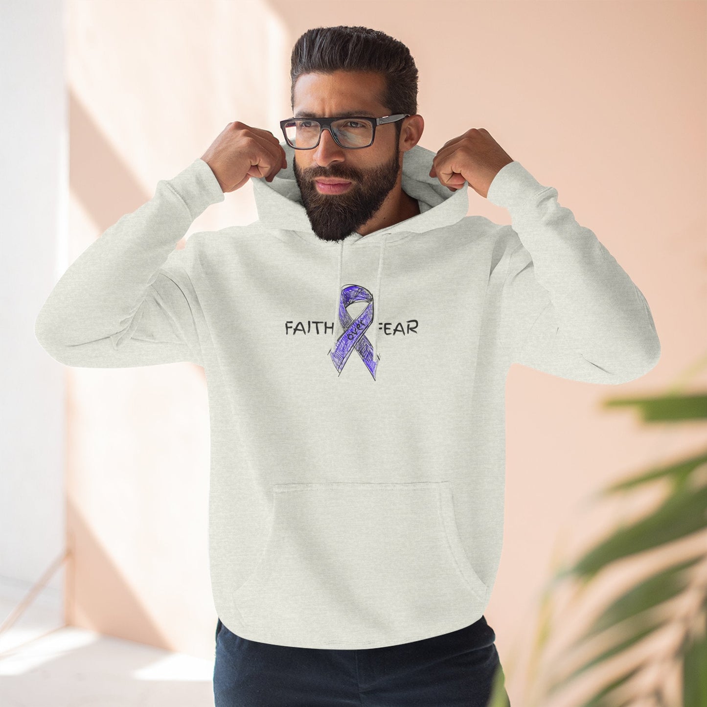 Sudadera de Conciencia sobre la Epilepsia Faith Over Fear