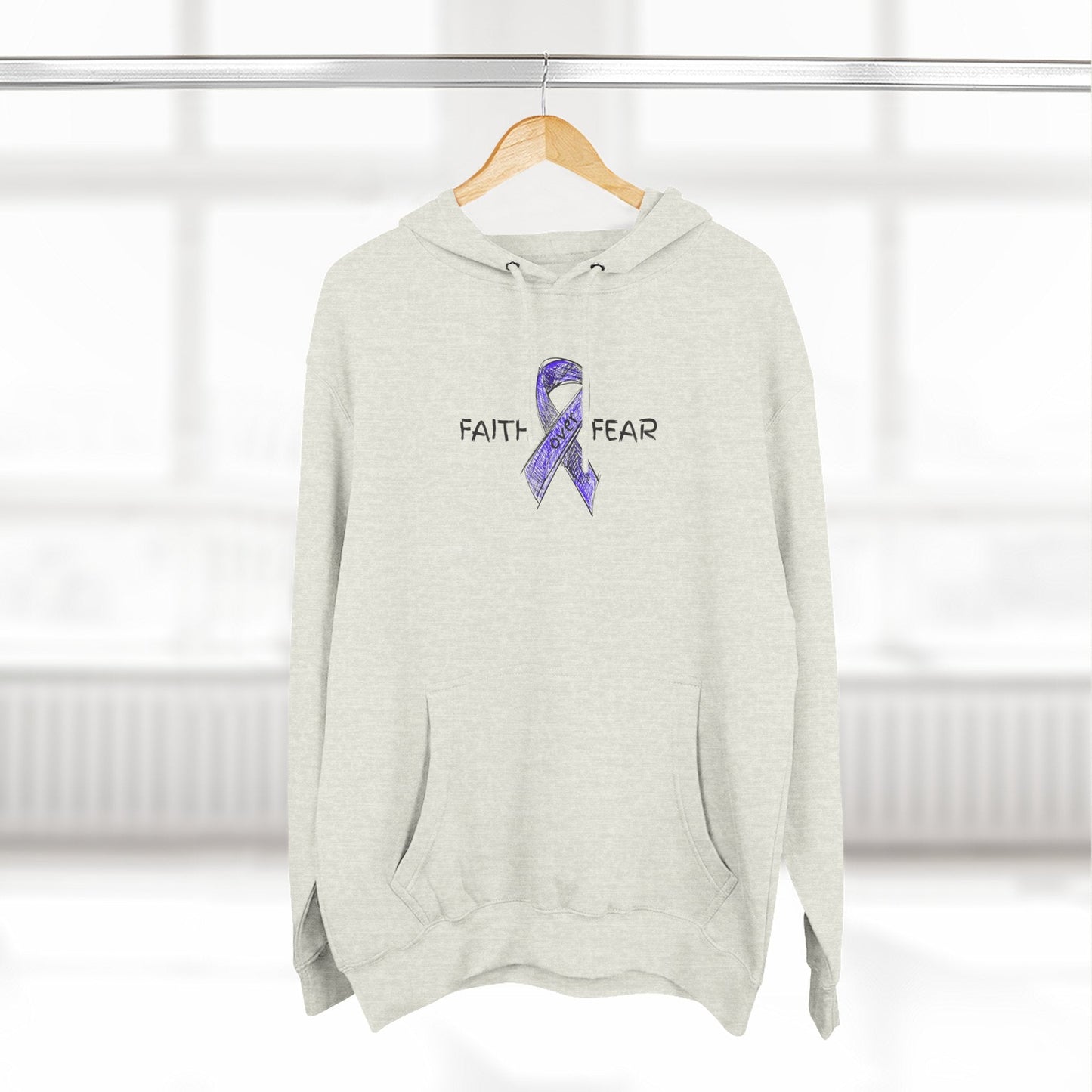 Sudadera de Conciencia sobre la Epilepsia Faith Over Fear