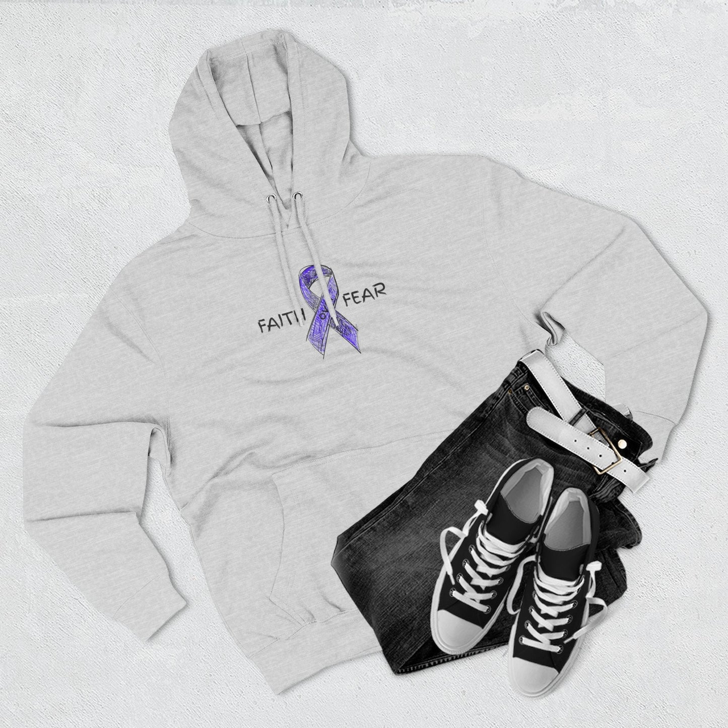 Sudadera de Conciencia sobre la Epilepsia Faith Over Fear