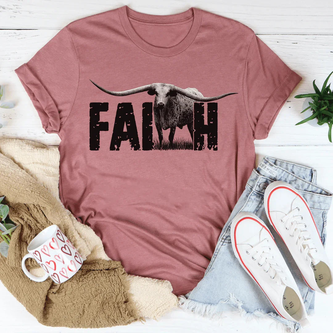 Camiseta Faith Western