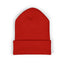 Fake News Embroidered Knit Beanie