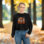 Sudadera recortada para amantes de los gatos de otoño