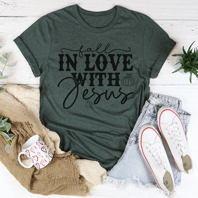 T-shirt Tombez amoureux de Jésus
