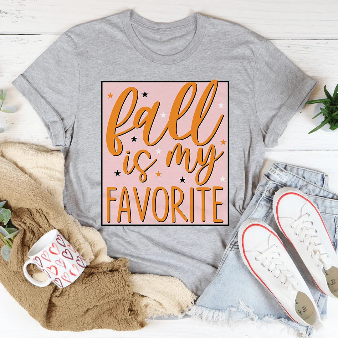 El otoño es mi camiseta favorita