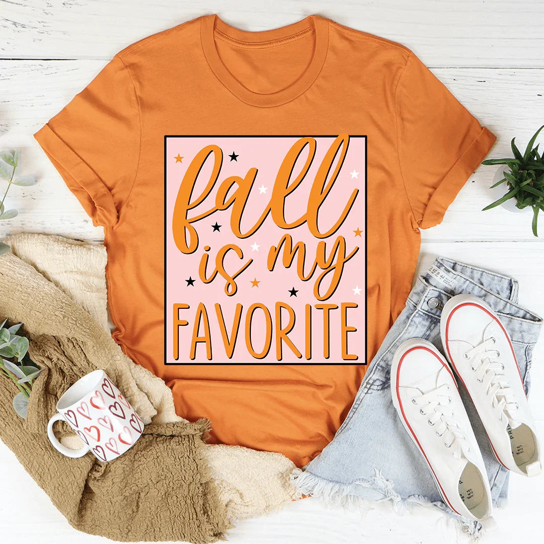 El otoño es mi camiseta favorita
