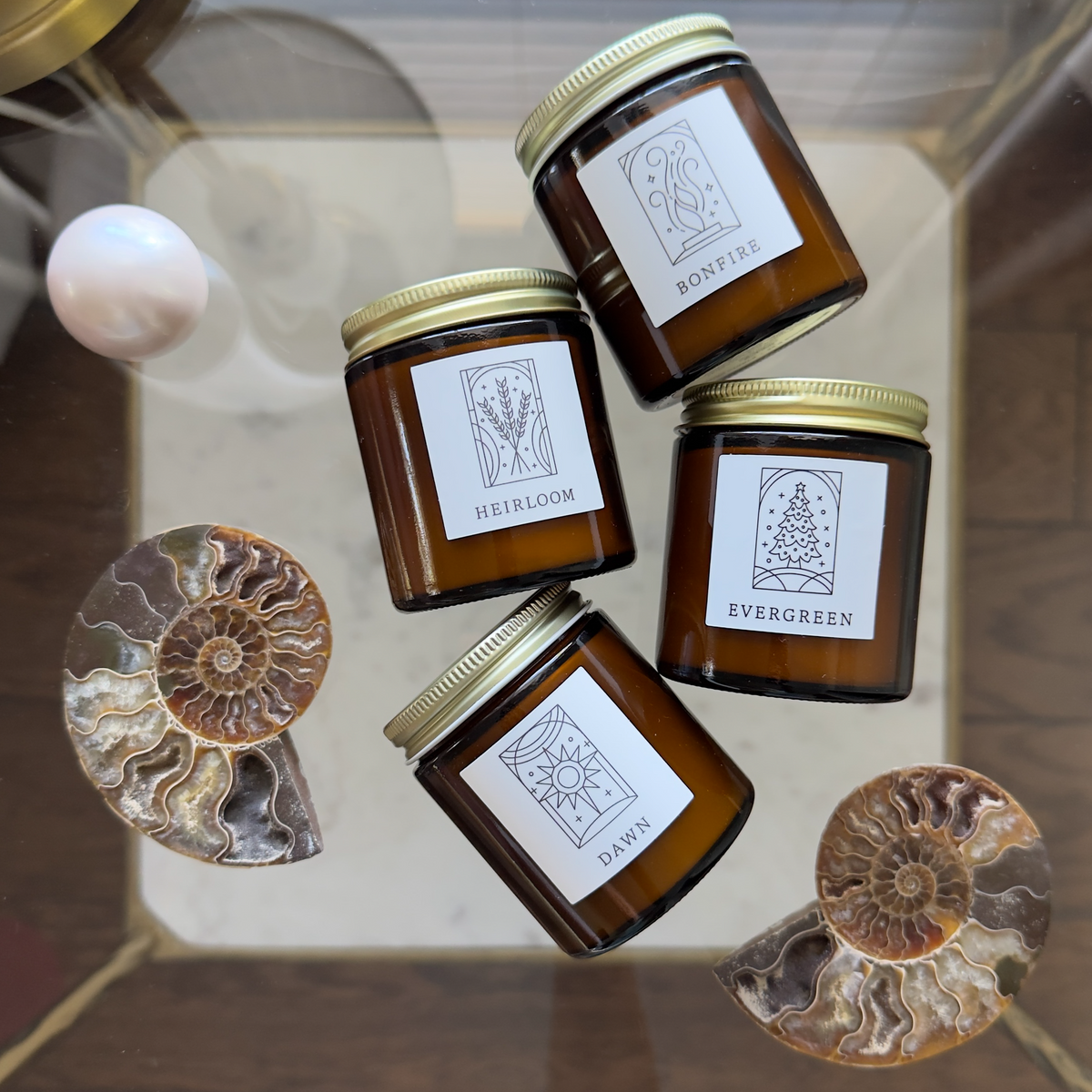 Bonfire Fine Fragrance Candle – Clove, Smoke, Leather & Blackberry
