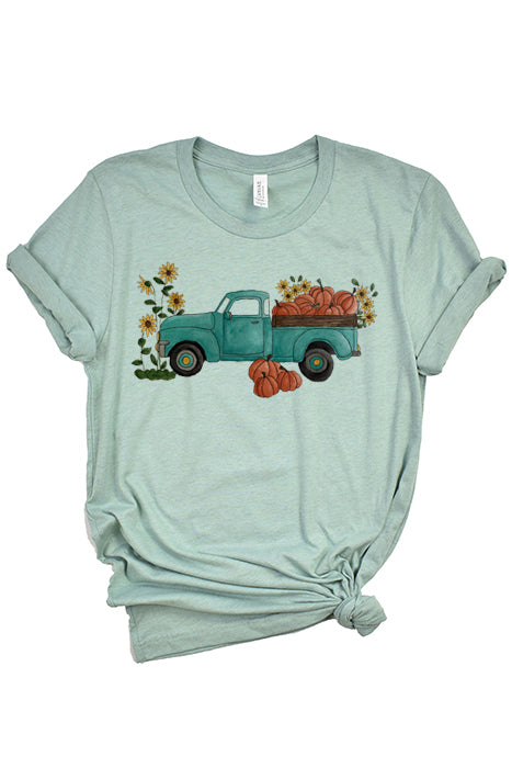 Fall Truck Graphic T-Shirt - Korvel