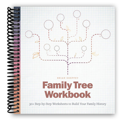 Discover Your Ancestry: Comprehensive Family Tree Workbook with 30+ Worksheets (Spiral Bound) - Korvel
