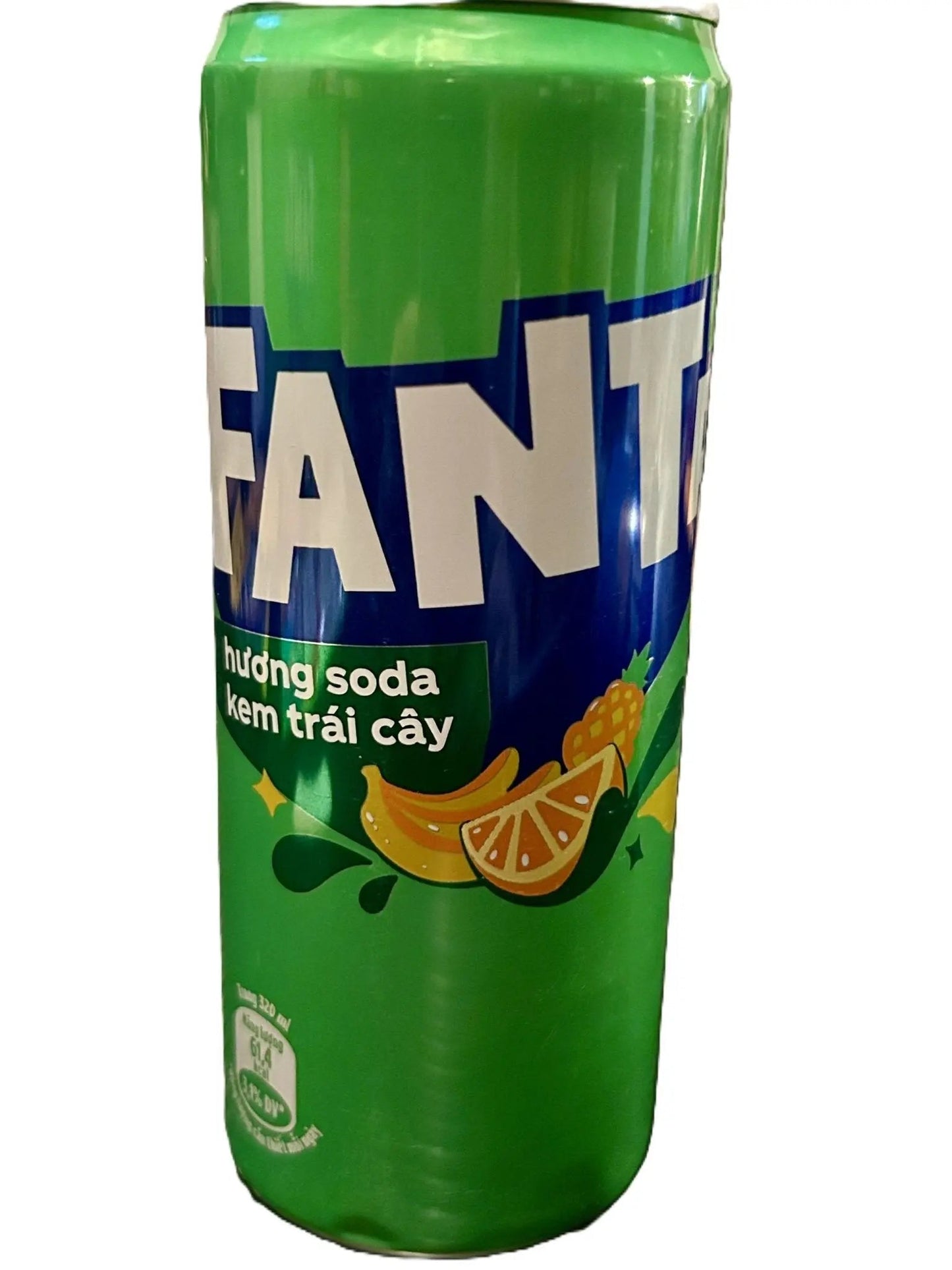 Fanta Cream Soda – Boisson gazeuse crémeuse et sucrée en canette de 320 mL