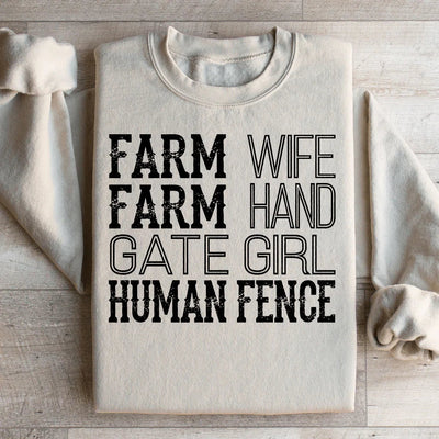 Farm Wife Farm Hand Sweatshirt
