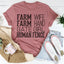 Farm Wife Farm Hand Gate Girl Tee
