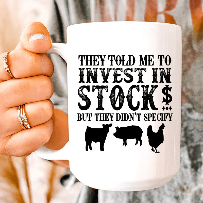 Farmer Ceramic Mug 15 oz - Premium Drinkware