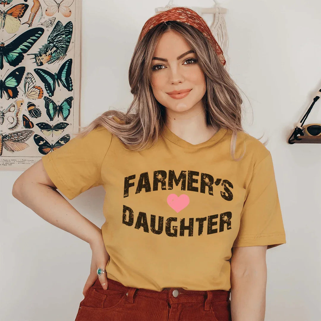 Camiseta de la hija del granjero