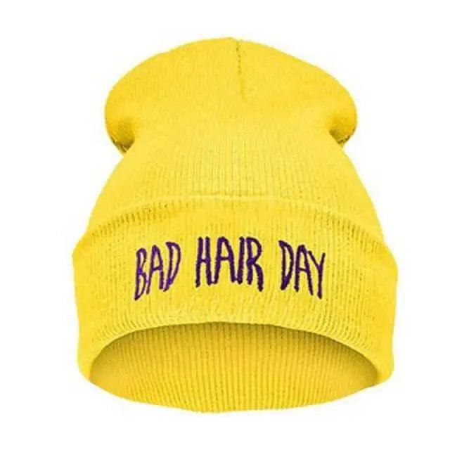 Fashion Bad Hair Day Beanies - Unisex Soft Winter Hats
