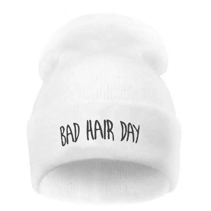 Fashion Bad Hair Day Beanies - Unisex Soft Winter Hats