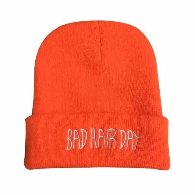 Fashion Bad Hair Day Beanies - Unisex Soft Winter Hats