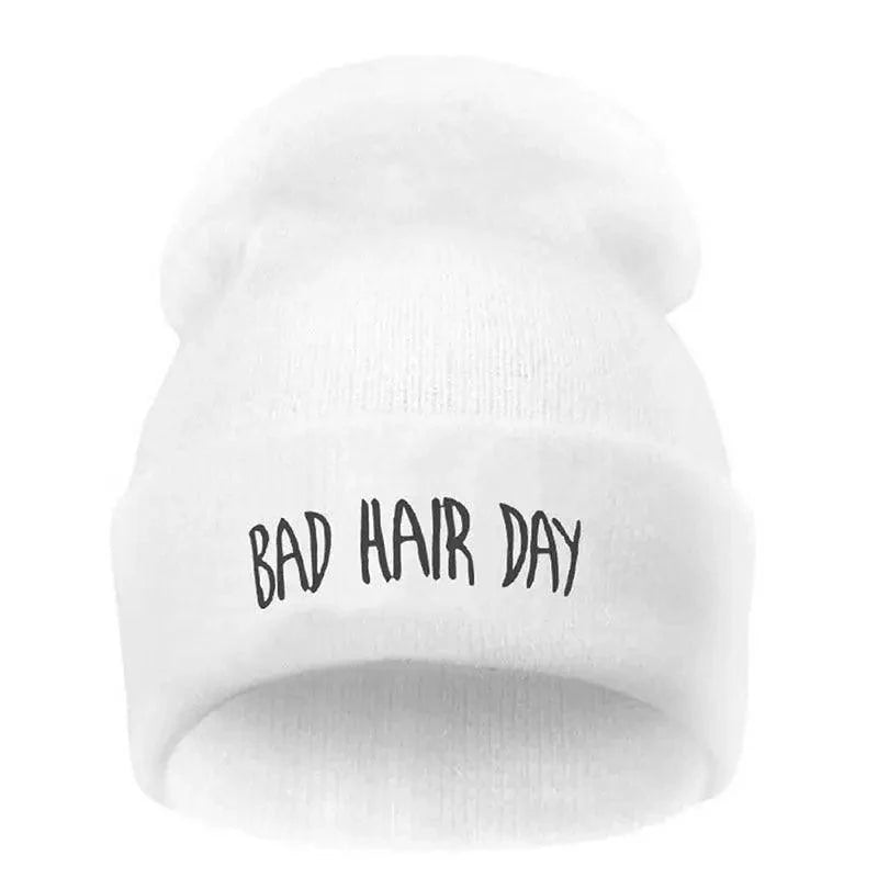 Fashion Bad Hair Day Beanies - Unisex Soft Winter Hats