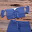 Conjunto de Bikini de Estilo Elegante de Crochet con Borlas