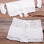 Conjunto de Bikini de Estilo Elegante de Crochet con Borlas