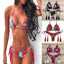 Conjunto de Bikini Rayas Clásico - Traje de Baño de Dos Piezas Premium
